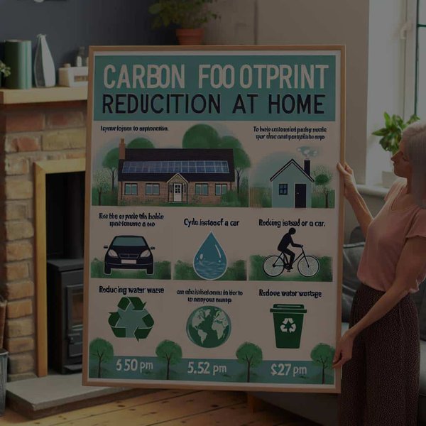 How Can UK Citizens Effectively Reduce Their Carbon Footprint at Home?